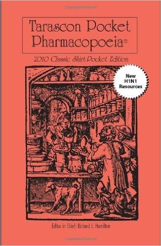 Tarascon Pocket Pharmacopoeia 2010 Classic Shirt-Pocket Edition