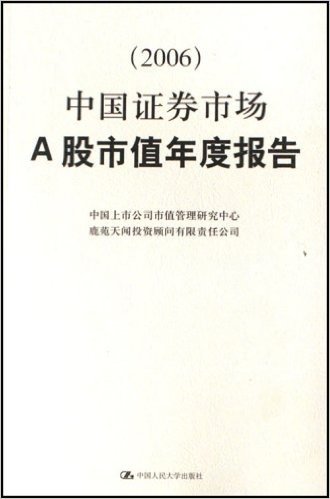 中国证券市场A股市值年度报告(2006)
