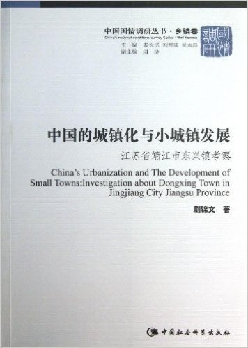 中国的城镇化与小城镇发展:江苏省靖江市东兴镇考察