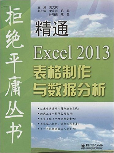 精通Excel 2013表格制作与数据分析
