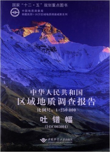 中华人民共和国区域地质调查报告•吐错幅(I45C003004)(比例尺1:250000)