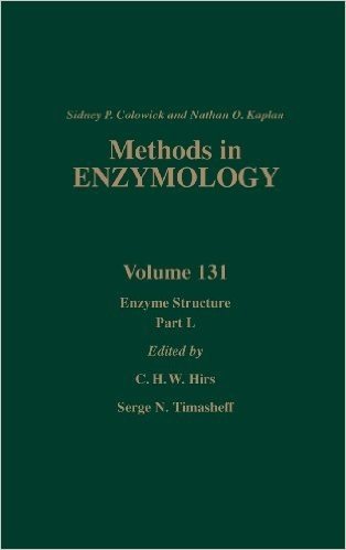 Enzyme Structure, Part L, Volume 131