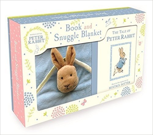 （进口原版）比得兔 书+婴儿毛巾 礼盒 Peter Rabbit Book and Snuggle Blanket