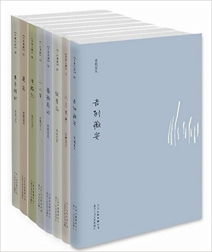 安妮宝贝十年修订典藏文集全八册：告别薇安、八月未央、彼岸花、蔷薇岛屿、二三事、清醒纪、莲花、素年锦时)