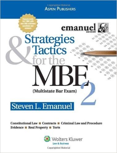 Strategies & Tactics for the MBE, Volume 2