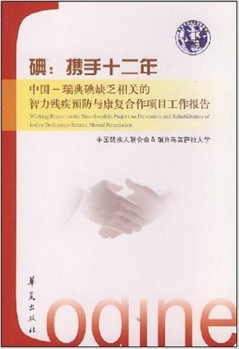 碘:携手十二年:中国•瑞典碘缺乏相关的智力残疾预防与康复合作项目工作报告