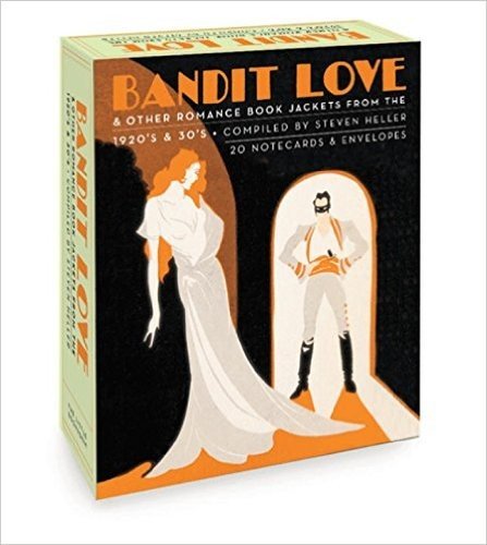 Bandit Love (Boxed Notecards): Romance Book jackets from the 1920's and 30's