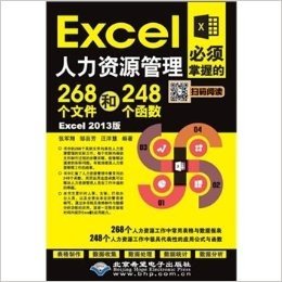 Excel人力资源管理必须掌握的268个文件和248个函数:Excel2013版