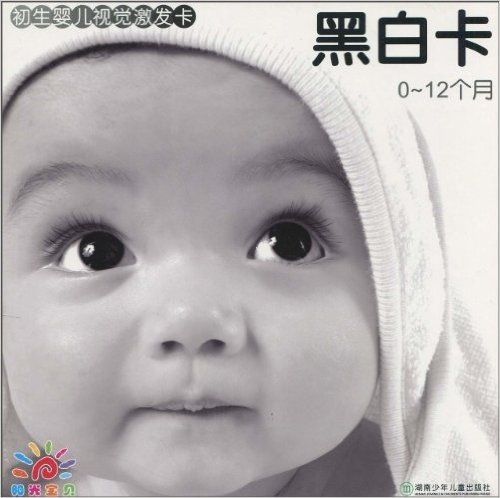 初生婴儿视觉激发卡•黑白卡(0～12个月)