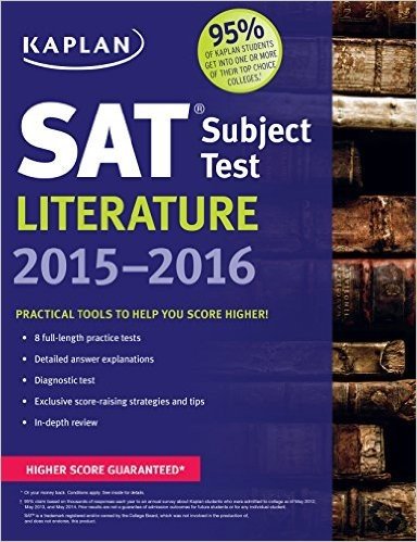 Kaplan SAT Subject Test Literature 2015-2016