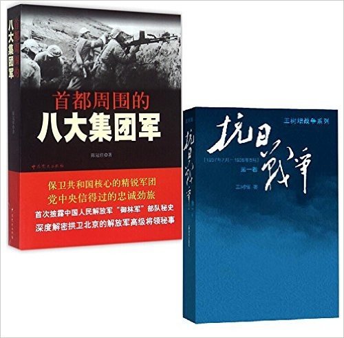 首都周围的八大集团军+抗日战争(第1卷1937年7月-1938年8月) 套装共两册 [平装] [Jan 01, 2015] 王树增，陈冠任