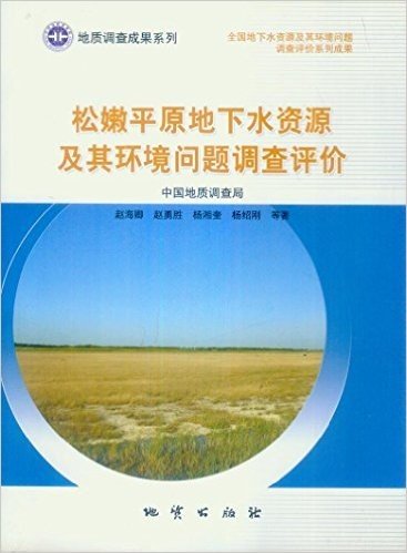 松嫩平原地下水资源及其环境问题调查评价