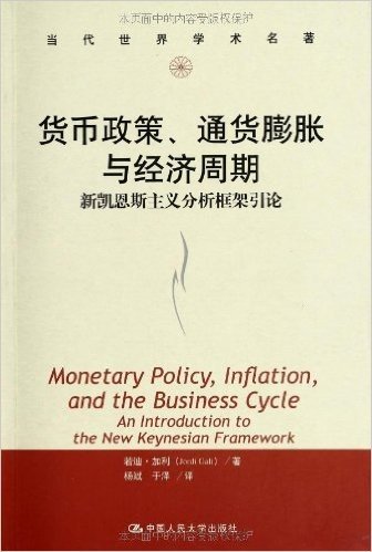 货币政策、通货膨胀与经济周期:新凯恩斯主义分析框架引论
