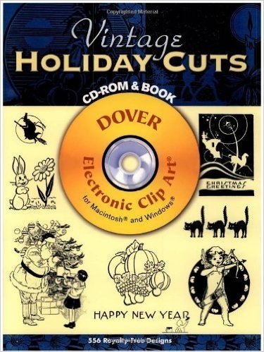 Vintage Holiday Cuts CD-ROM and Book