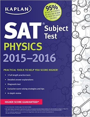 Kaplan SAT Subject Test Physics 2015-2016