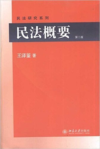 民法研究系列:民法概要(第2版)